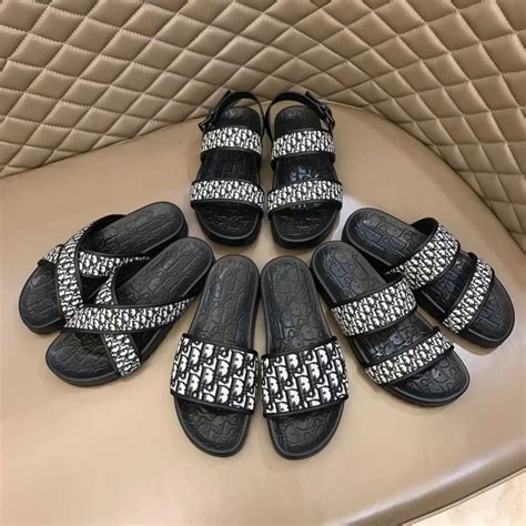 denim dior slides|Dior slides men's.